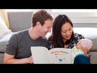 Mark Zuckerberg reads physics book to her daughter