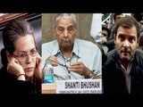 Shanti Bhushan corners Sonia, Rahul over 'wholly illegal' National Herald case