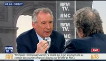 François Bayrou, invité de Bourdin Direct sur BFMTV - 270417