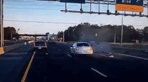 Driver Seen Walking Away From Car Crash in Dramatic Dashcam Video