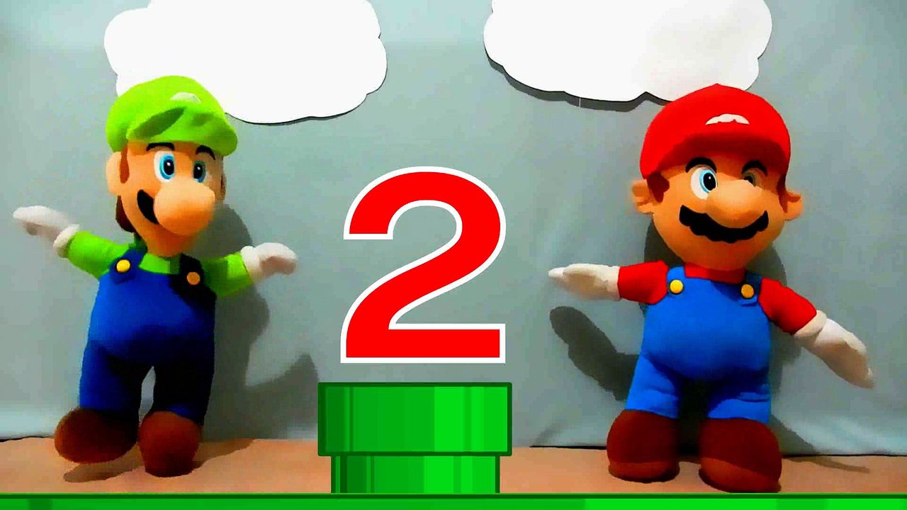 Mario Bros y Luigi Aprende Los Numeros
