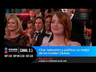 Cine, televisión y política: Golden Globes 2017