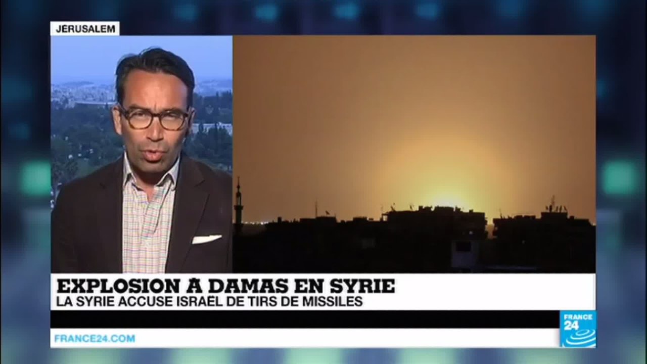 Explosion à Damas : La Syrie accuse Israël de tirs de missiles