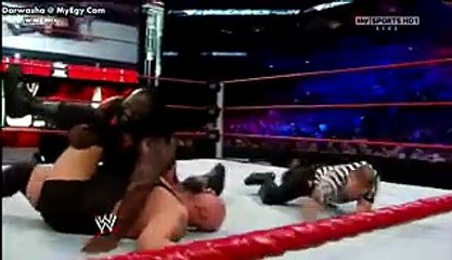 Mark Henry vs Big Show WWE Vengeance 2011