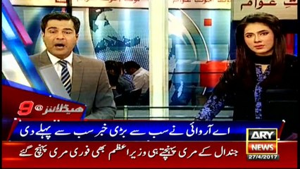 Headlines 2100 27th April 2017