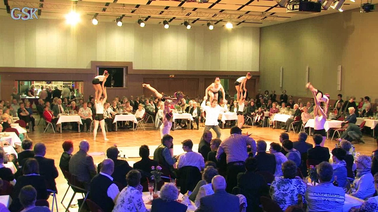 Tanzgala Ausschnitte Sportakrobatik Warnemünde