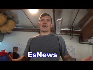 Vasyl Lomachenko Alexsander Usyk Behind The Scenes -EsNews Boxing
