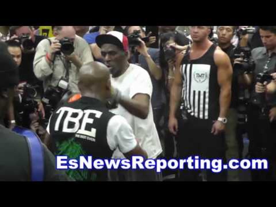 Floyd Mayweather On Being On Same List With Ali Robinson Marciano Leonard EsNews Boxing