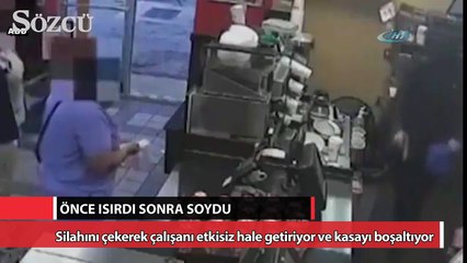 Önce ısındı sonra soydu