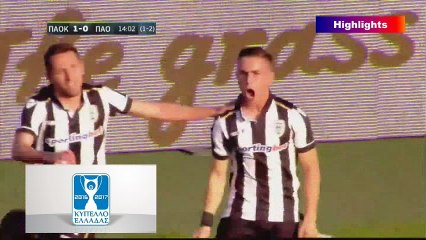 1-0 Pelkas Goal - PAOK 1-0 Panathinaikos - 27.04.2017