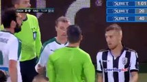 Niklas Hult red card - PAOK vs Panathinaikos 27.04.2017