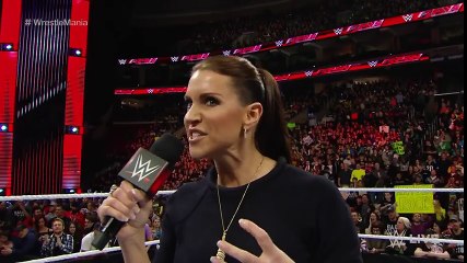 Download Video: Roman Reigns reminds Stephanie McMahon that he is the  authority  in WWE  Raw, March 21, 2016