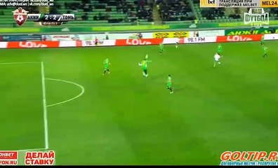 Nikita Maksimovic Guinea Goal HD - Anzhi 2-2 Tom Tomsk 27.04.2017