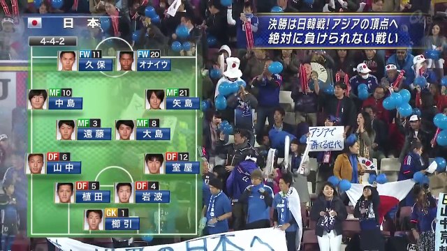 サッカー U-23｜リオ五輪最終予選 -宿敵韓国との決勝戦- 日本！やったぁ～！！！（2016年01月30日）
