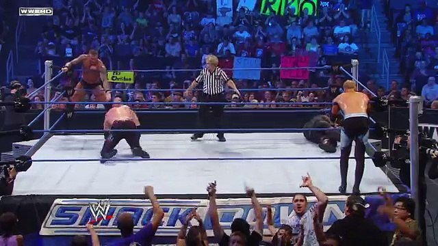 Mark Henry & Christian vs Randy Orton & Kane WWE Smackdown 2011