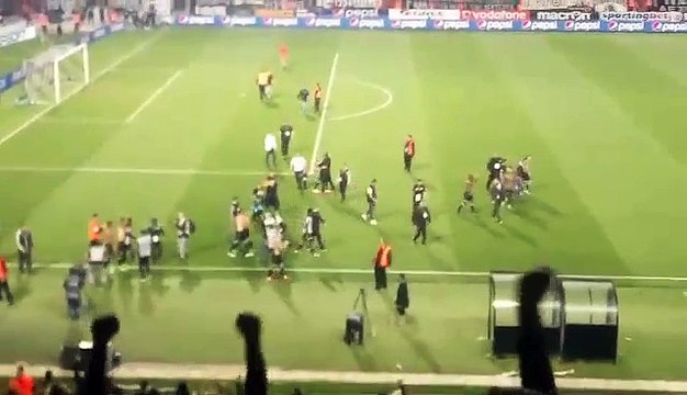Τρελό πανηγύρι στην Τούμπα μετά το 4-0 του ΠΑΟΚ (2)