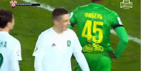 Arsen Khubulov Hat-trick Penalty Goal HD - Anzhi 3-3 Tom Tomsk 27.04.2017