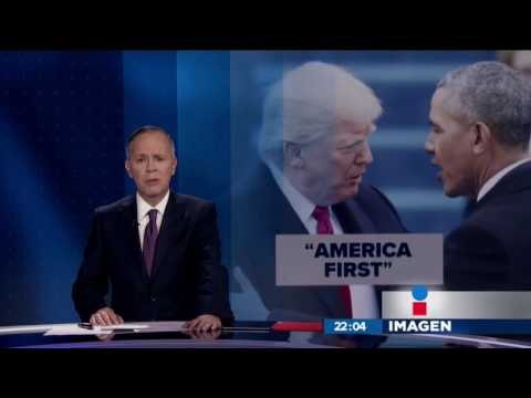 En su primer día, Trump ya dejó claras sus prioridades