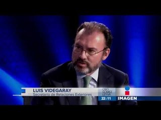 México es extraordinariamente indispensable para Estados Unidos: Luis Videgaray