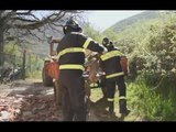 Norcia (PG) - Terremoto, recupero beni in azienda agricola a San Pellegrino (27.04.17)