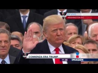 La Era Trump: Donald Trump jura como Presidente de EU