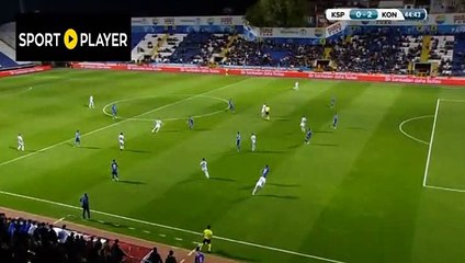 Riad Bajic GOAL - Kasimpasa 0-2 Konyaspor 27.04.2017