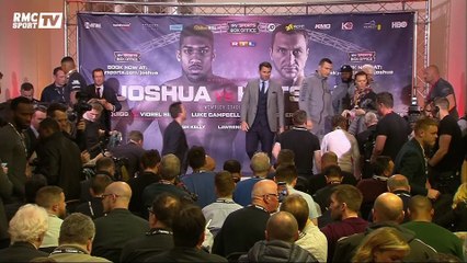 Boxe - Joshua et Klitschko affichent leur volonté de remporter la victoire