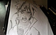 Speed Drawing Naruto / Sasuke (NARUTO)
