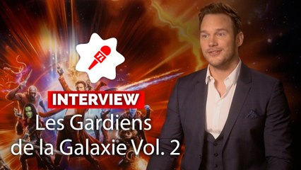 Chris Pratt (Les Gardiens de la Galaxie 2) : "Je suis toujours un crétin et un abruti dans l'espace"