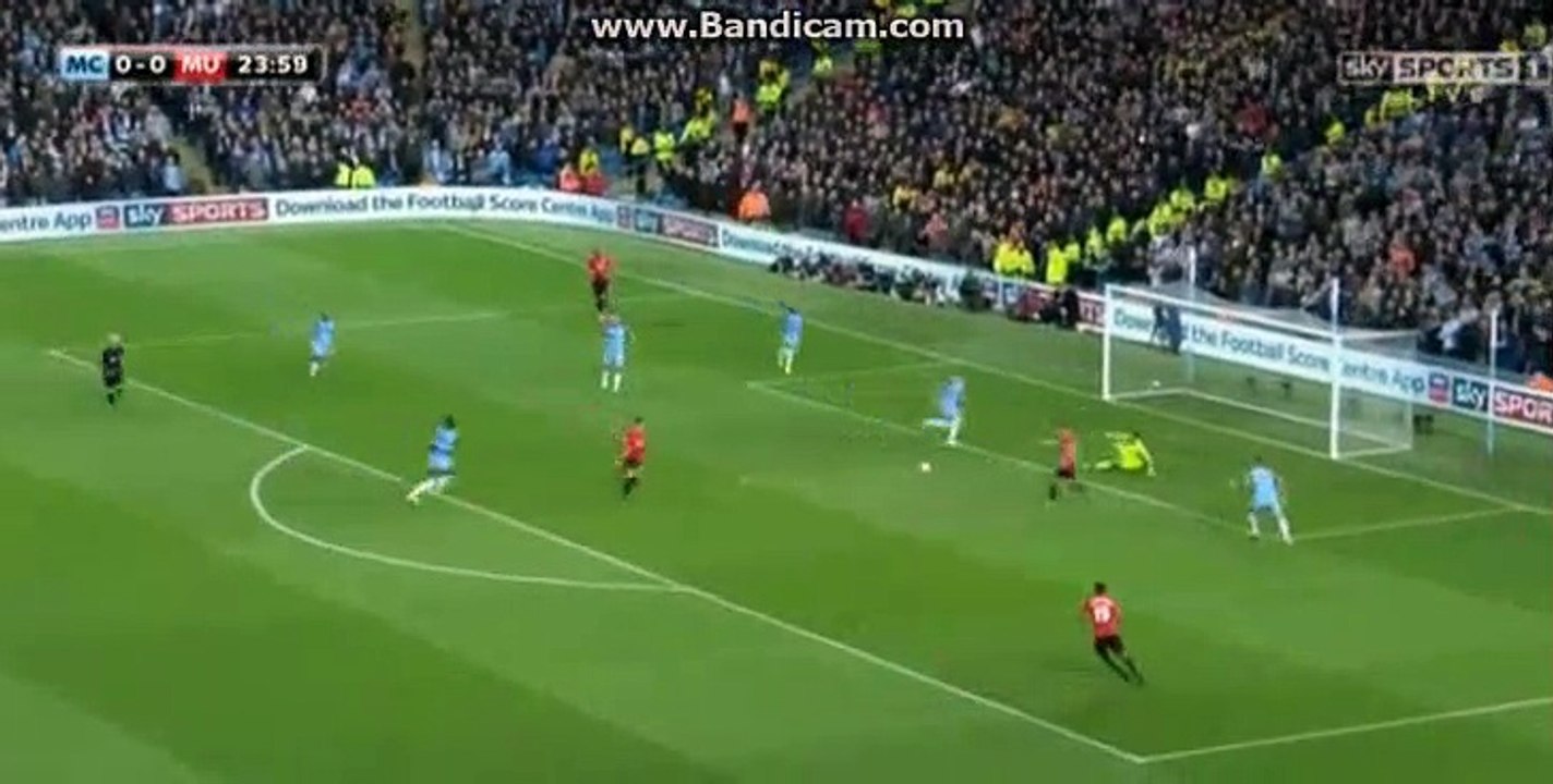Mkhitaryan   100 %  Big  Chance  HD Manchster City 0-0 Manchster United 27-04-2017