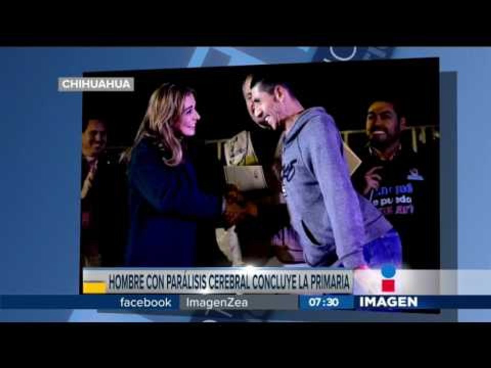Se gradúa de primaria a pesar de su parálisis cerebral