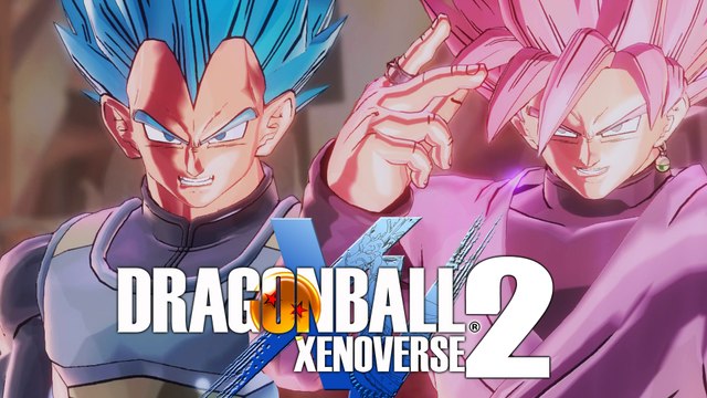 VEGETA SSGSS VS GOKU BLACK SSJ ROSE (BATALHA MORTAL) - DRAGON BALL XENOVERSE 2 [PS4]