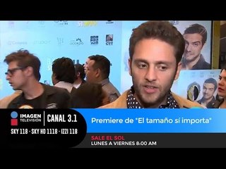 Premiere de "El tamaño sí importa"