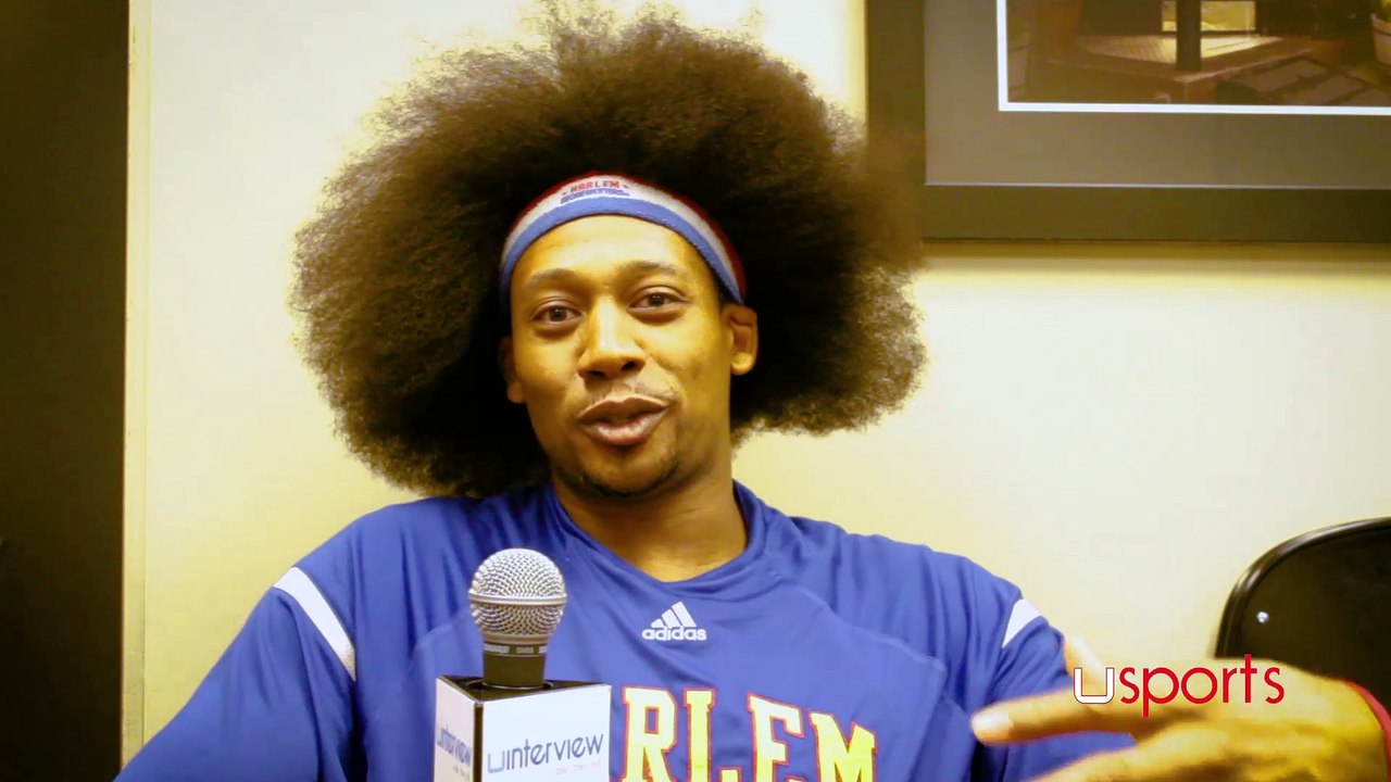 Moose Weekes On Harlem Globetrotters, Basketball