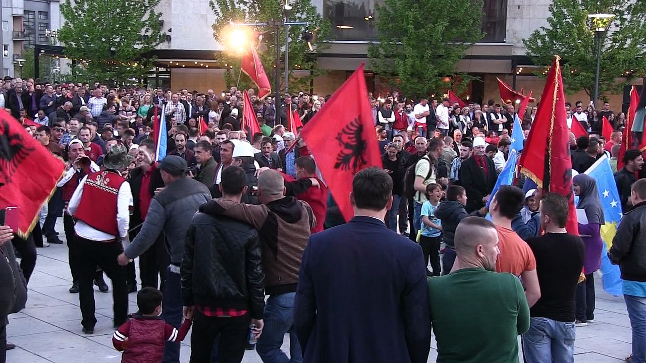Ramush Haradinaj ne Prishtine