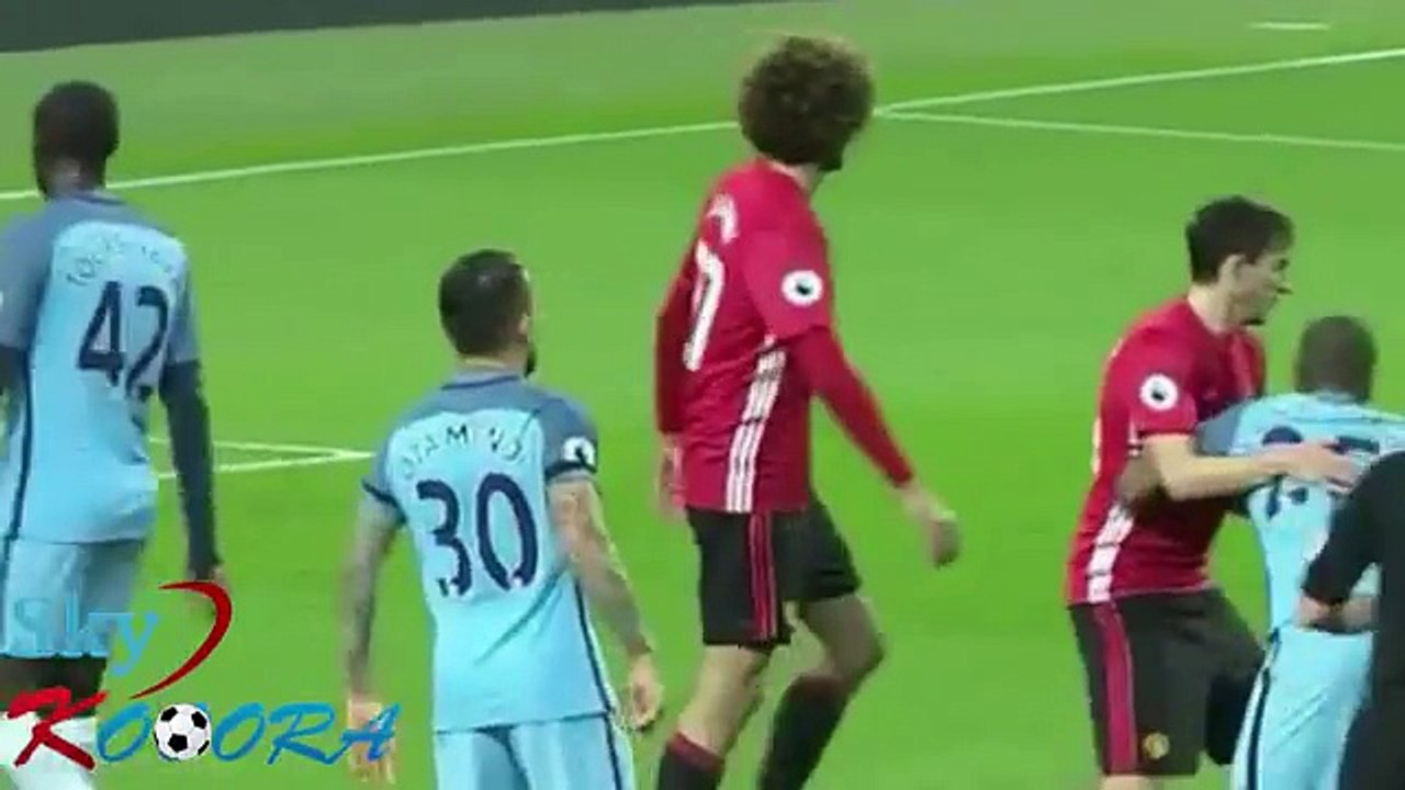 ملخص مباراه مانشستر سيتي 0-0 مانشستر يونايتد 27-4-2017