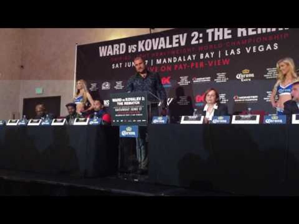 Kovalev - I Will Finish Andre Ward Boxing Career - esnews boxing