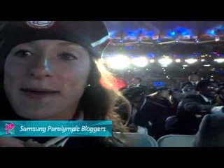 Tatyana McFadden - Opening cermony, Paralympics 2012