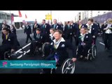 IPC Blogger - Aus opening ceremony walking to stadium, Paralympics 2012