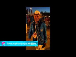 Samsung Blogger - German NPC President is very happy, Paralympics 2012