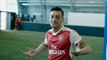 Ozil schools Arsenal team-mates with weaker foot in shooting challenge
