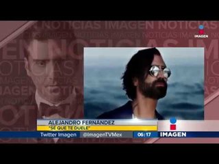 Nuevo sencillo de Alejandro Fernández