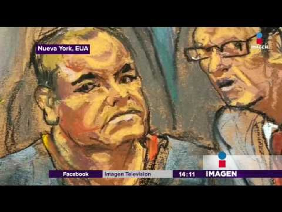 Comparece "El Chapo" en NY