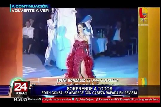 La actriz Edith Gonzáles sorprende con sesión de fotos para conocida revista