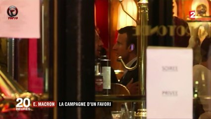 Macron envoie la presse chier !