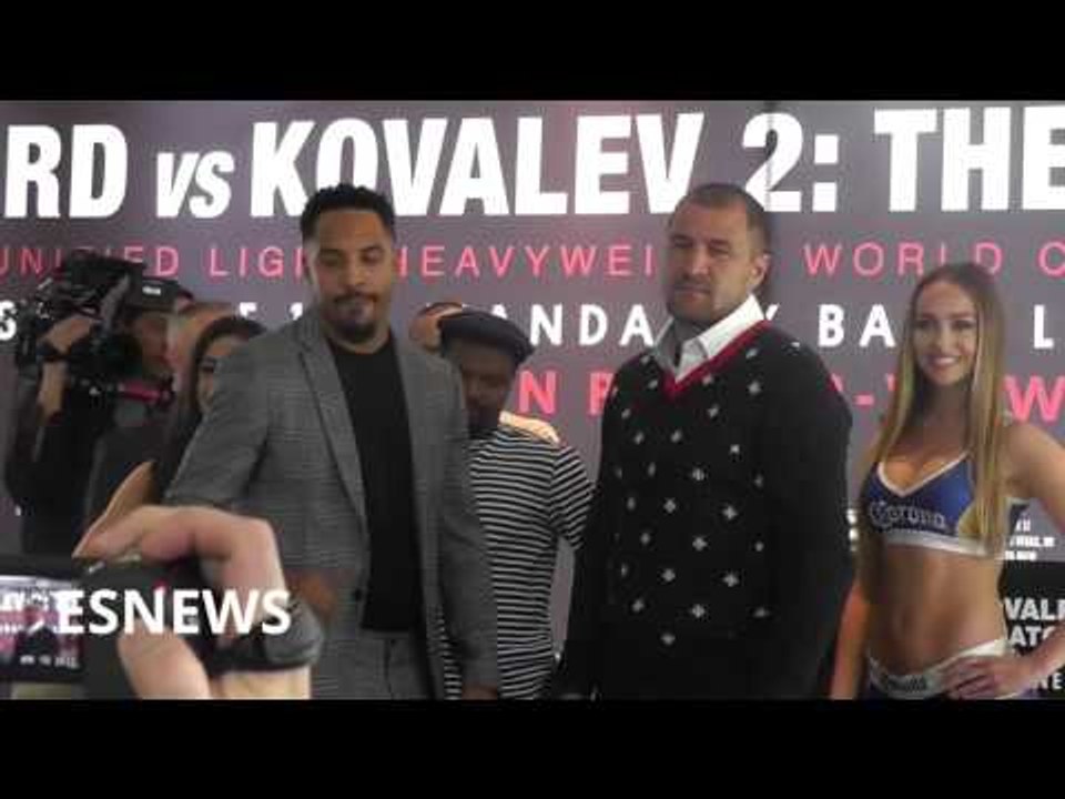 ward vs kovalev faceoff