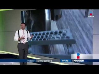 Efrén Argüelles a bordo de La Bestia