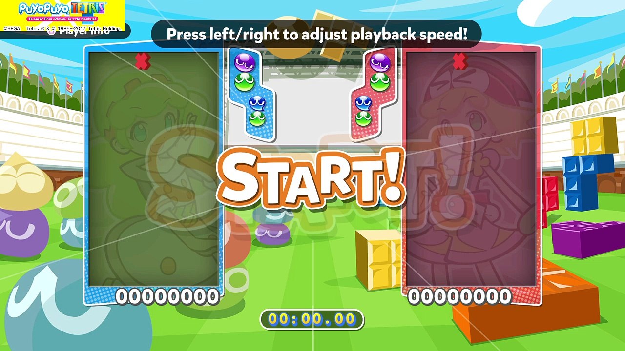 Puyo Puyo™ Tetris® Adventure Versus Replay 4