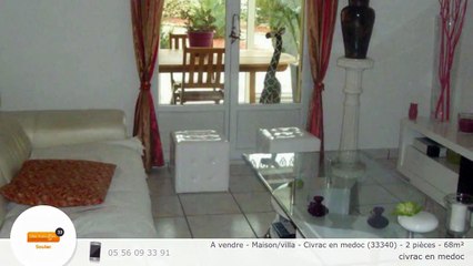 A vendre - Maison/villa - Civrac en medoc (33340) - 2 pièces - 68m²