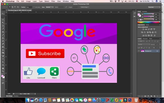 How to Make a Youtube Custom and Professional Thumbnail? YouTube Tutorial Urdu : Hindi